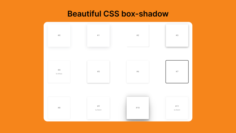 css-box-shadow-examples